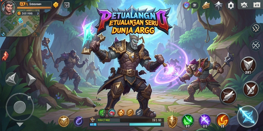 Tangkapan layar gameplay menampilkan aksi mendebarkan 5RT.