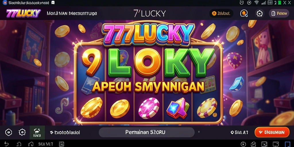 Screenshot permainan Slot menampilkan gulungan dan bonus yang menggiurkan.