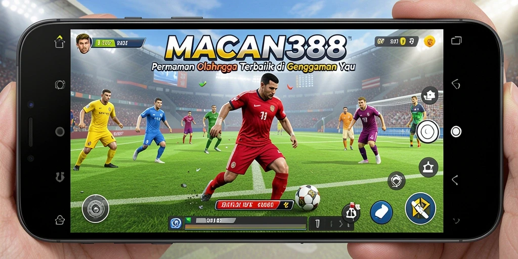 Tampilan menarik dari gameplay <strong>MACAN388</strong> yang penuh aksi olahraga.