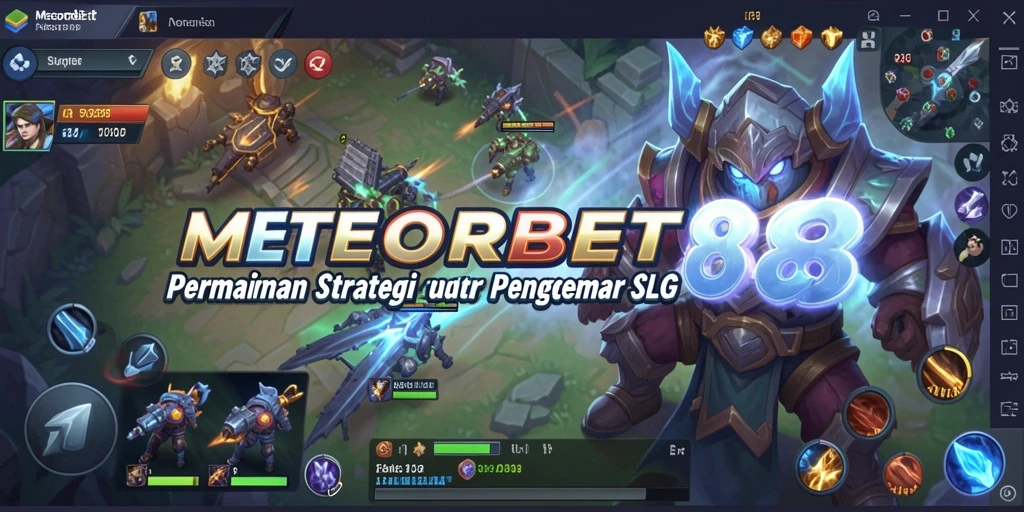 Tampilan gameplay menarik dari METEORBET88 yang strategis.