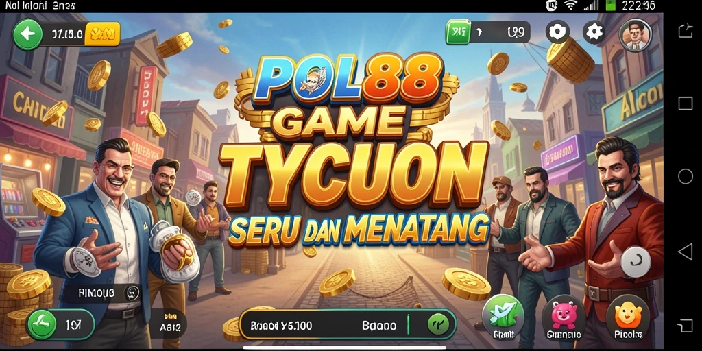 Tampilan gameplay POL88 yang menarik dan penuh warna.