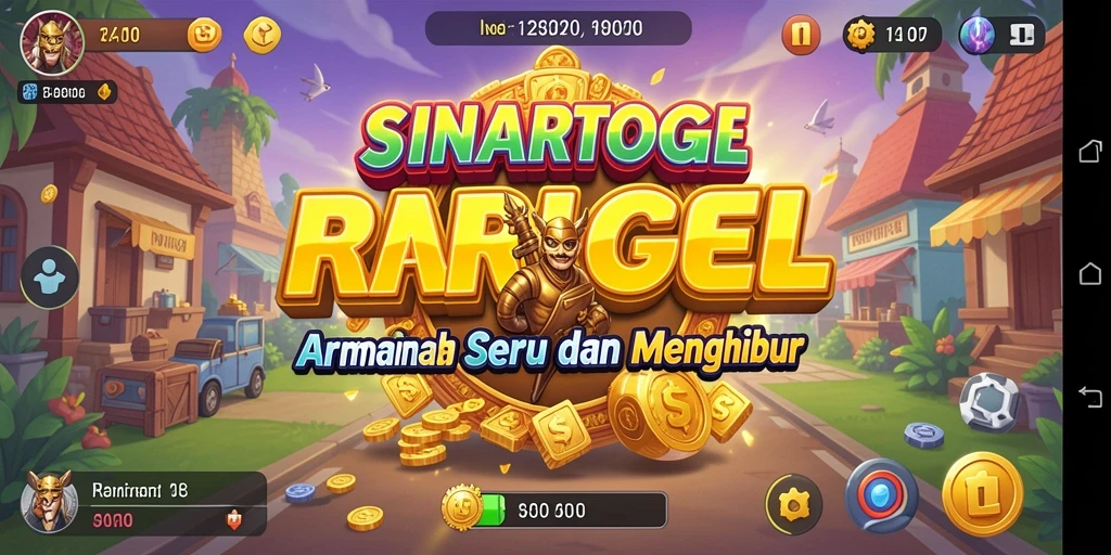 Tangkapan layar gameplay SINARTOGEL yang menunjukkan aksi seru di arcade.