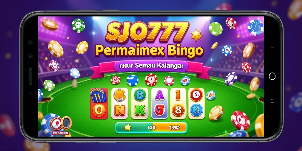 Tampilan gameplay SJO777 yang menarik dan penuh warna.
