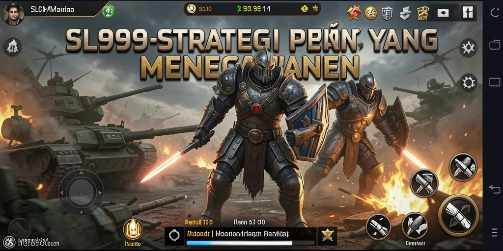 Tampilan gameplay SL999 yang penuh aksi dan strategi.